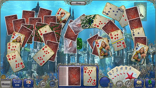 Jewel Match Atlantis Solitaire - Collector's Edition