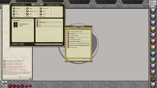 Fantasy Grounds - Mythic Monsters #13: Dragons (PFRPG)