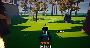 Lawnmower game: Mortal Race