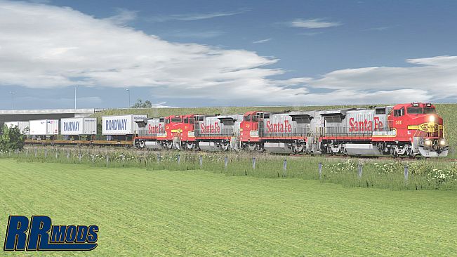 Trainz 2022 DLC - ATSF B40-8W 500-559