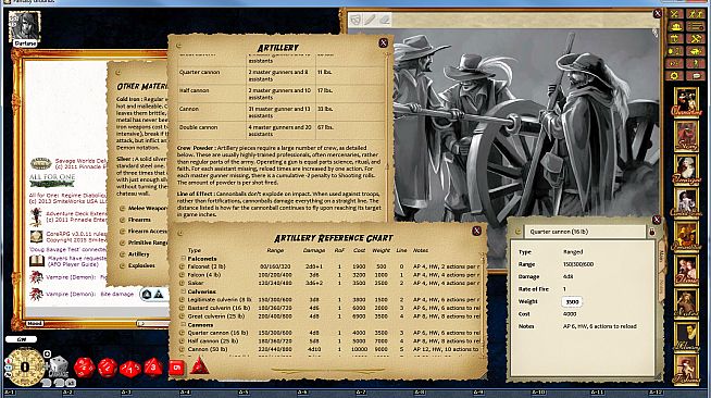 Fantasy Grounds - Savage Worlds Setting: All for One - Regime Diabolique