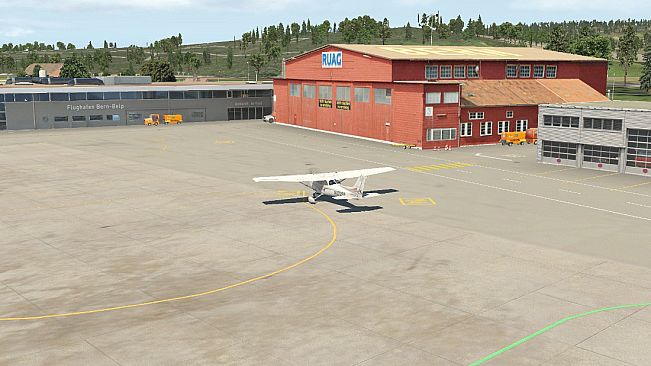 X-Plane 11 - Add-on: FlyLogic - Airport Bern-Belp