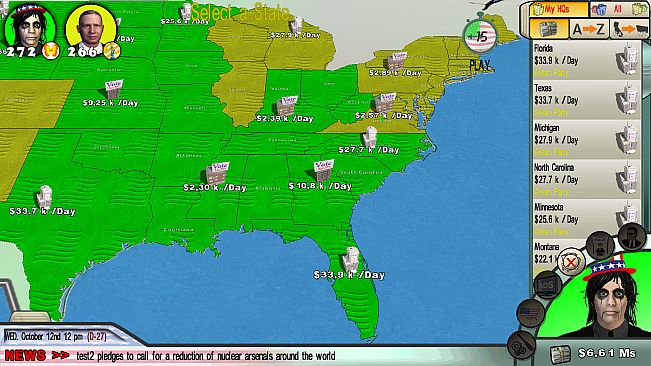 The Race for the White House 2016