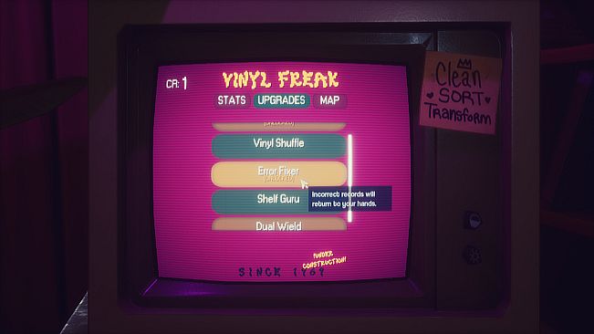 Vinyl Freak: Tidy Up
