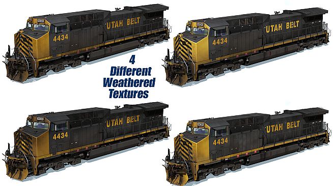 Trainz 2019 DLC - Utah Belt AC4400CW 4400-4450