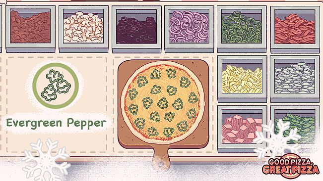 Good Pizza, Great Pizza - Jingle's Topping Skins - Winter 2022 Topping Skins