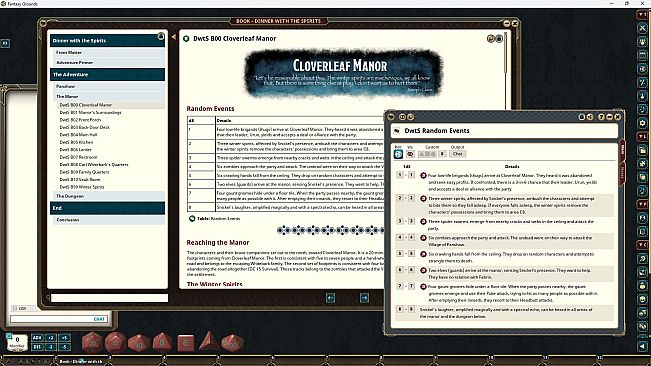 Fantasy Grounds - Dinner with the Spirits - Level-4