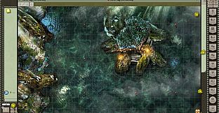 Fantasy Grounds - Black Scroll Games - Hut of Half-Blood Hag (Map Pack)