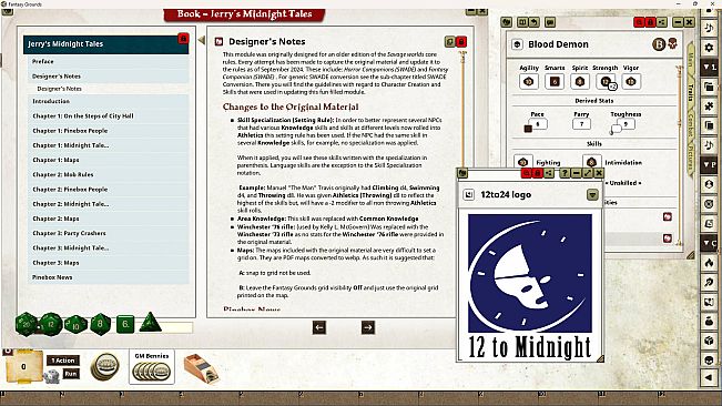 Fantasy Grounds - Jerry's Midnight Tales