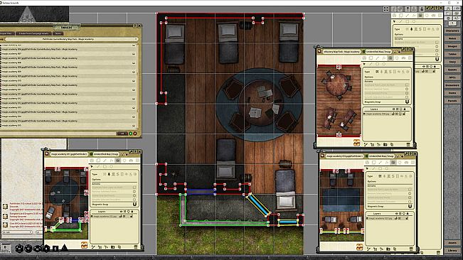 Fantasy Grounds - Pathfinder RPG - GameMastery Map Pack: Magic Academy