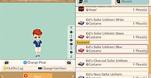 Summer Sailor Set - WorldNeverland - Daily Life in the Elnea Kingdom - Another Life Adventure