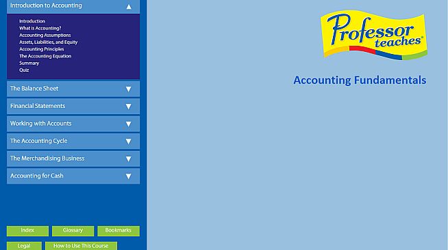 Professor Teaches Accounting Fundamentals