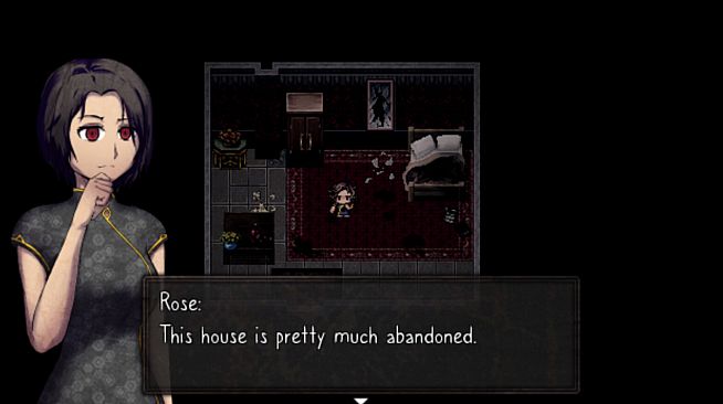 Cursed Mansion - Rose Qipao Costume