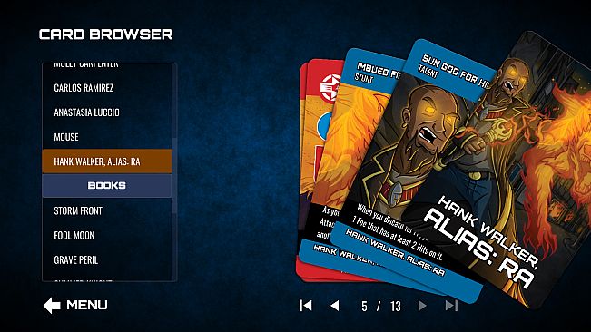 Dresden Files Cooperative Card Game - Ra Crossover