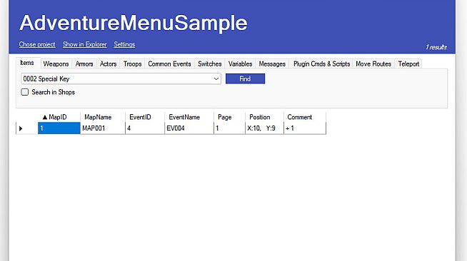 RPG Maker MZ - RMFinder