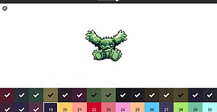 RETRO-PIXEL COLOR PALETTE - GB-4 Palette