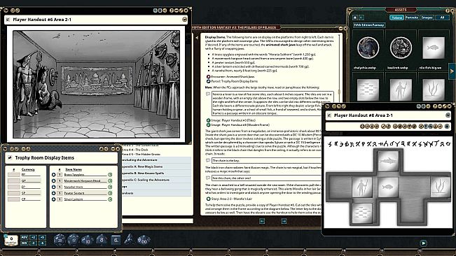 Fantasy Grounds - Fifth Edition Fantasy #3: The Pillars of Pelagia