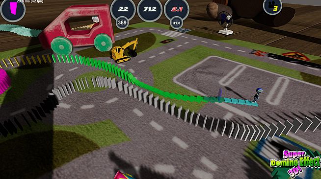 Super Domino Effect 3D