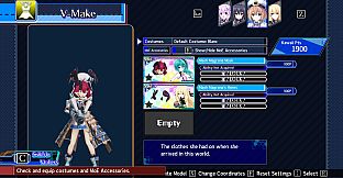 Neptunia Virtual Stars - Maoh Magrona Pack