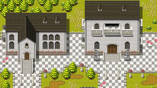 RPG Maker MV - Valentine Tile Pack for MV