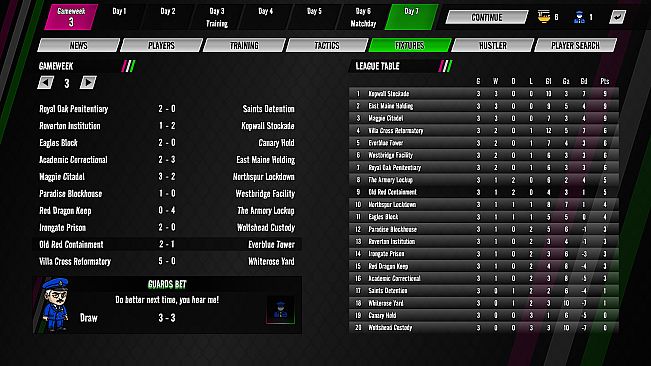 Slammer Soccer: Football Management