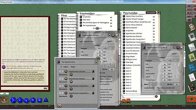 Fantasy Grounds - CoC: Trail of Tsathogghua