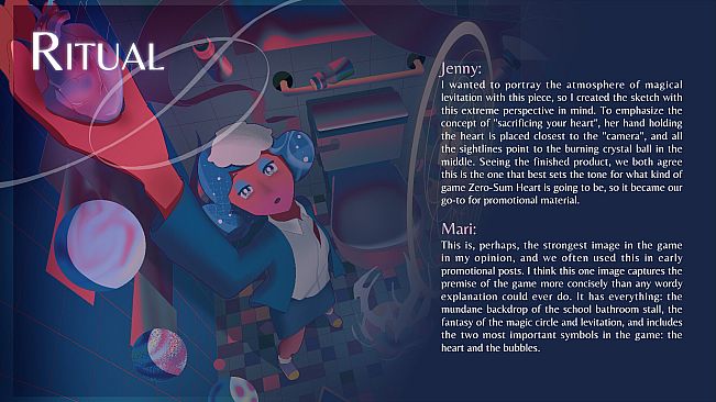 Zero-Sum Heart Artbook