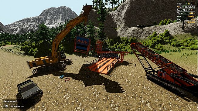Gold Mining Simulator - Orange Beast
