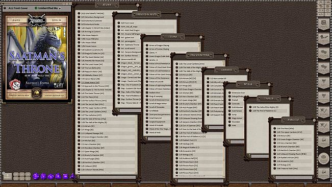 Fantasy Grounds - A22: Saatman’s Throne (5E)