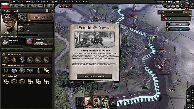 Expansion - Hearts of Iron IV: Waking the Tiger