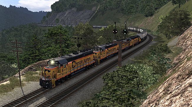 Train Simulator: B&O Mountain Subdivision: Cumberland - Grafton Route Add-On