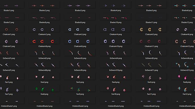 RPG Maker MZ - Medieval Asian Fantasy Weapons Pack