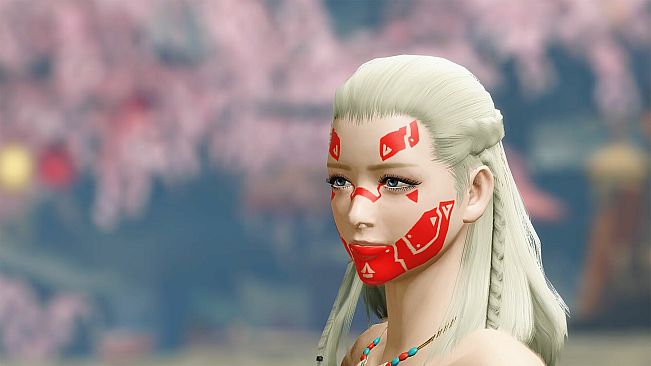 Monster Hunter Rise - "Mechanical" face paint