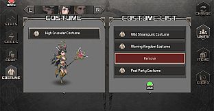 Azure Saga: Pathfinder - High Crusader Costume Pack