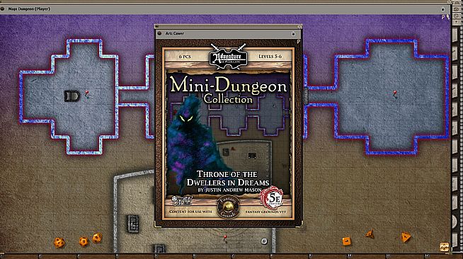 Fantasy Grounds - Mini-Dungeon #028: Throne of the Dwellers in Dreams (5E)