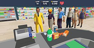 Market Cashier Simulator