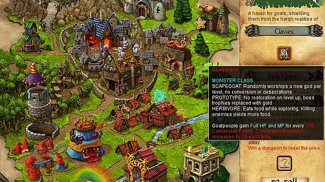 Desktop Dungeons Goatperson DLC