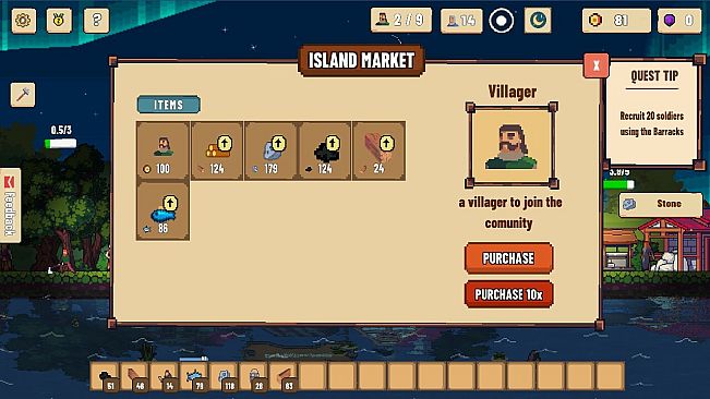 Incremental Town RPG