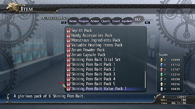 The Legend of Heroes: Trails of Cold Steel - Shining Pom Bait Value Pack 1