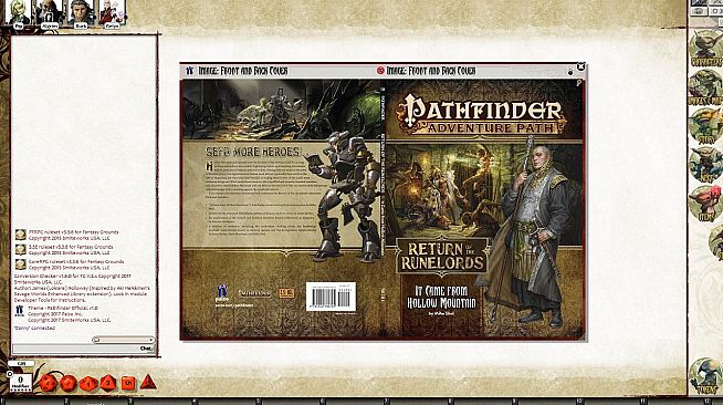 Fantasy Grounds - Pathfinder RPG - Return of the Runelords AP 2: It Came from Hollow Mountain (PFRPG)