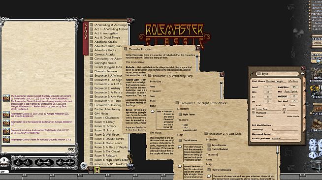 Fantasy Grounds - A Wedding at Axebridge (RMC)