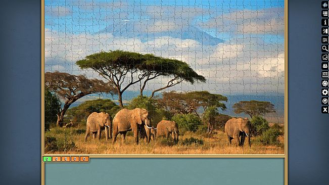 Jigsaw Puzzle Pack - Pixel Puzzles Ultimate: Elephants