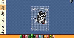 Pixel Cross Stitch - Flowers and Butterflies Pack 3