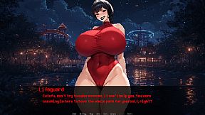 Dominated by: Yandere Goth Lifeguard