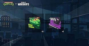 World of Warships x Wojownicze Żółwie Ninja — Pakiet frakcyjnych stałych kamuflaży