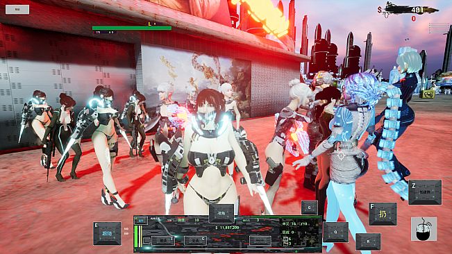 Street grabbing of territory