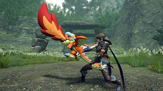 Monster Hunter Rise - "Stuffed Rathalos" Hunter layered weapon (Great Sword)