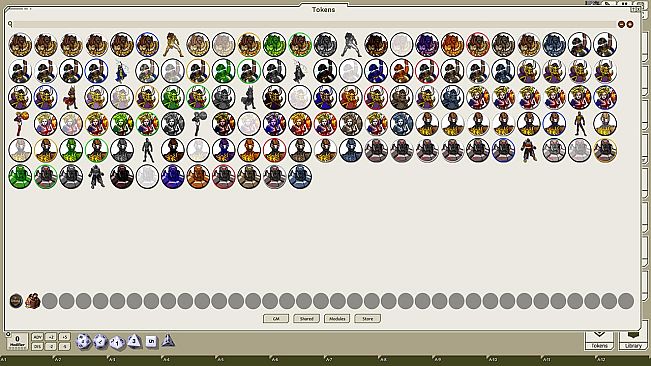 Fantasy Grounds - Supers, Volume 6 (Token Pack)