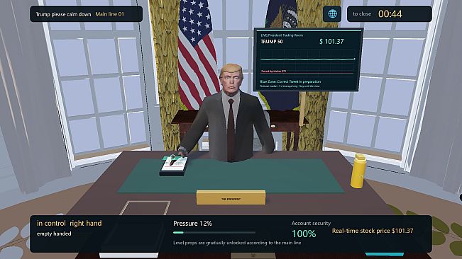 Trump please calm down