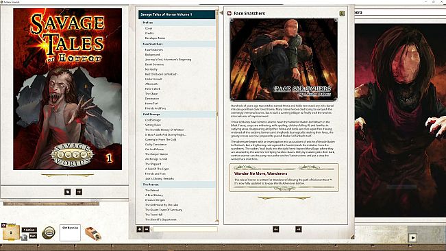 Fantasy Grounds - Savage Tales of Horror: Volume 1